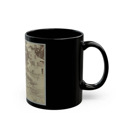 22d New York State Militia Near Harpers Ferry, Va., 1861 I.E.1862 027 (U.S. Civil War) Black Coffee Mug-Go Mug Yourself