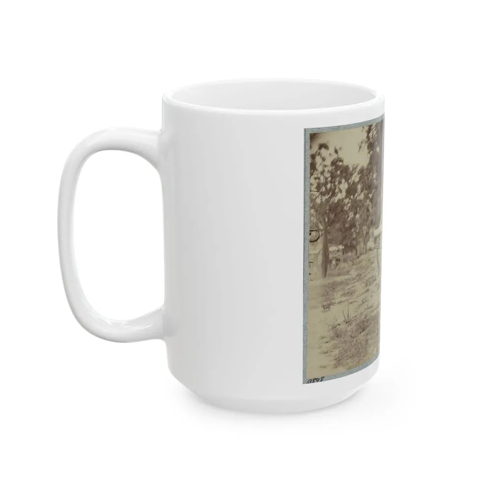 22d New York State Militia Near Harpers Ferry, Va., 1861 I.E.1862 027 (U.S. Civil War) White Coffee Mug-Go Mug Yourself