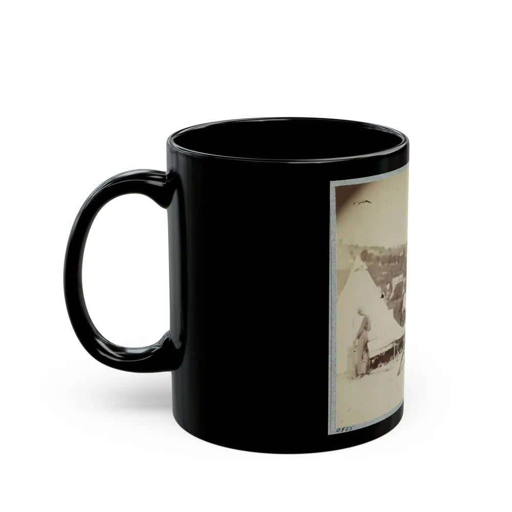 22d New York State Militia Near Harpers Ferry, Va., 1861 I.E.1862 028 (U.S. Civil War) Black Coffee Mug-Go Mug Yourself