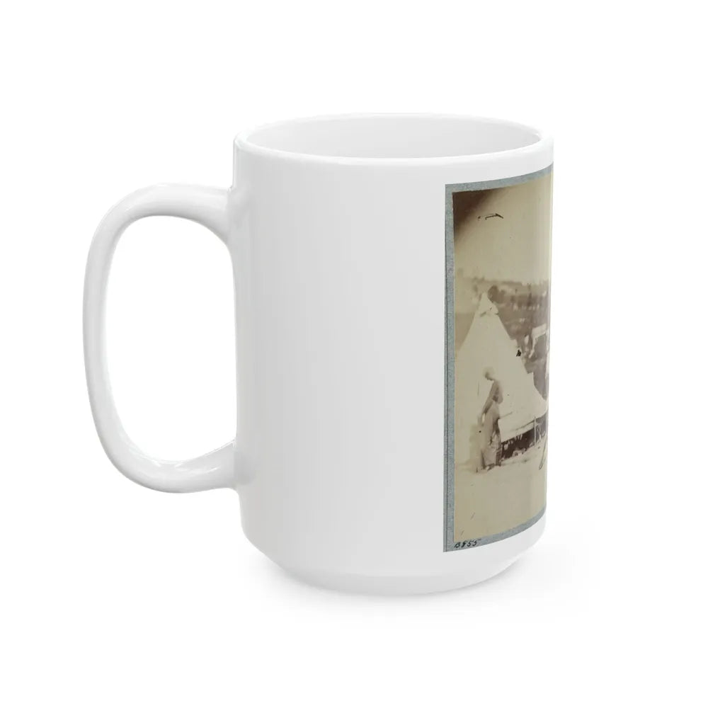 22d New York State Militia Near Harpers Ferry, Va., 1861 I.E.1862 028 (U.S. Civil War) White Coffee Mug-Go Mug Yourself