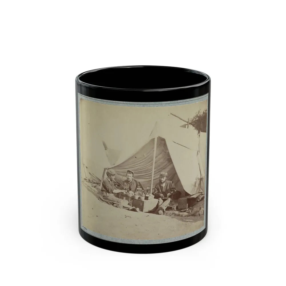 22d New York State Militia Near Harpers Ferry, Va., 1861 I.E.1862 (U.S. Civil War) Black Coffee Mug-11oz-Go Mug Yourself