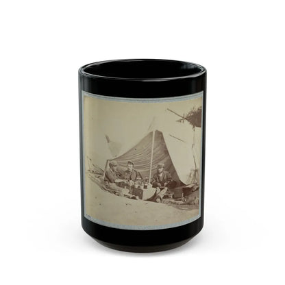 22d New York State Militia Near Harpers Ferry, Va., 1861 I.E.1862 (U.S. Civil War) Black Coffee Mug-15oz-Go Mug Yourself