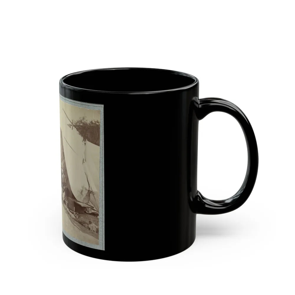 22d New York State Militia Near Harpers Ferry, Va., 1861 I.E.1862 (U.S. Civil War) Black Coffee Mug-Go Mug Yourself