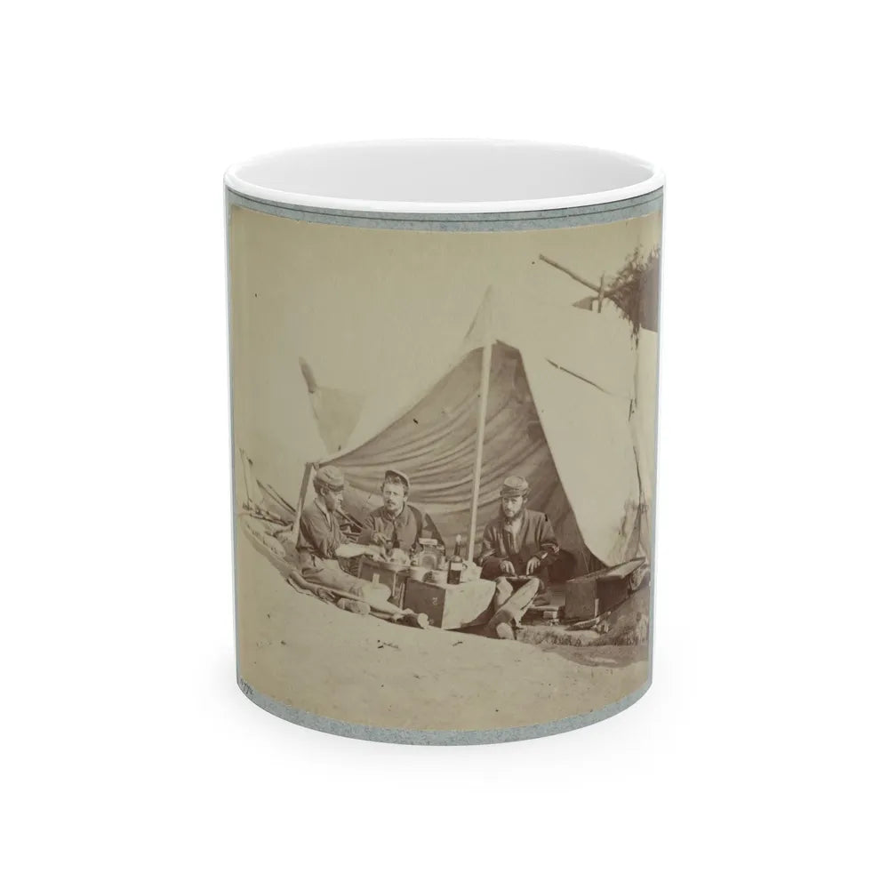 22d New York State Militia Near Harpers Ferry, Va., 1861 I.E.1862 (U.S. Civil War) White Coffee Mug-11oz-Go Mug Yourself