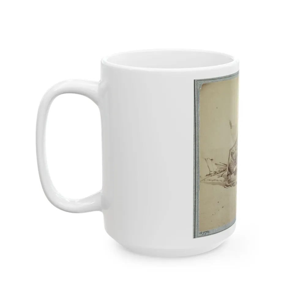 22d New York State Militia Near Harpers Ferry, Va., 1861 I.E.1862 (U.S. Civil War) White Coffee Mug-Go Mug Yourself