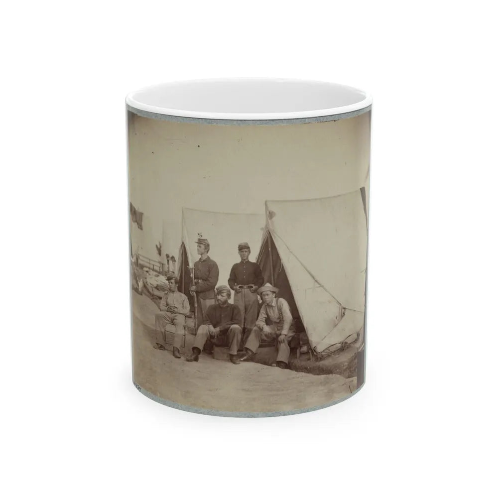 22d New York State Militia Near Harpers Ferry, Va., 1861 I.E.1862(2) (U.S. Civil War) White Coffee Mug-11oz-Go Mug Yourself