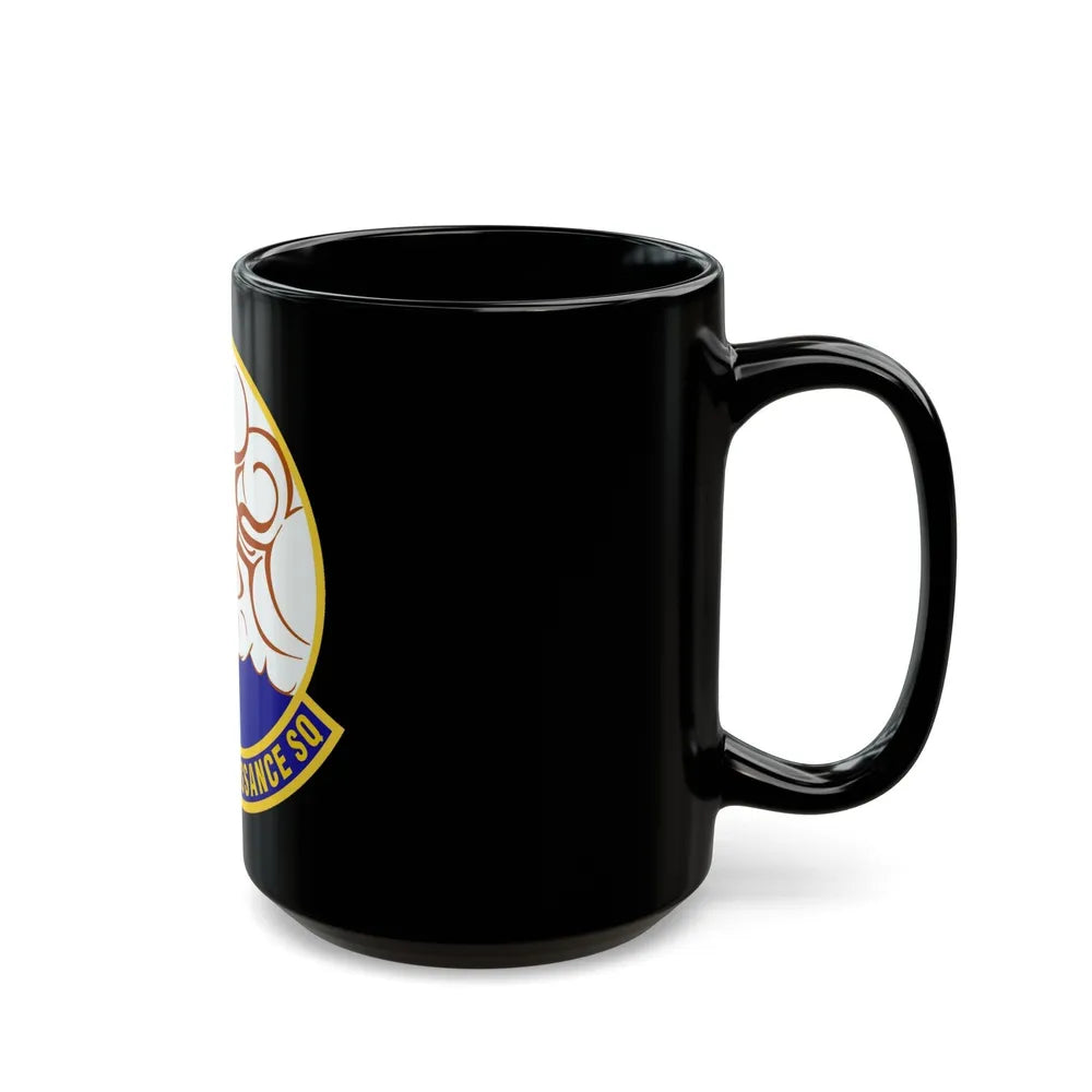 22d Reconnaissance Squadron (U.S. Air Force) Black Coffee Mug-Go Mug Yourself