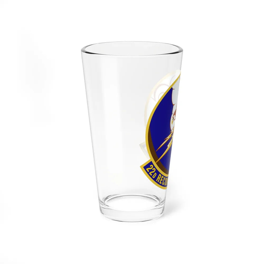 22d Reconnaissance Squadron (U.S. Air Force) Pint Glass 16oz-Go Mug Yourself