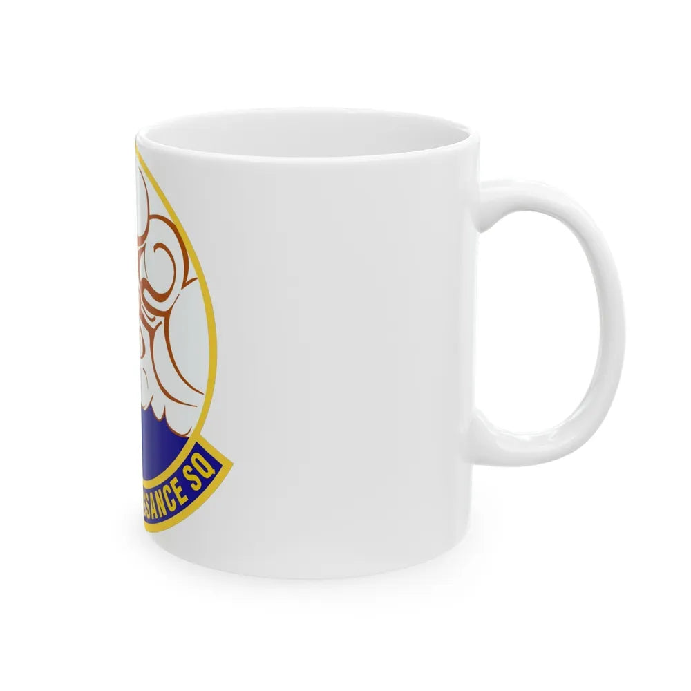 22d Reconnaissance Squadron (U.S. Air Force) White Coffee Mug-Go Mug Yourself