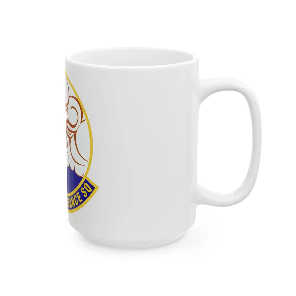 22d Reconnaissance Squadron (U.S. Air Force) White Coffee Mug-Go Mug Yourself