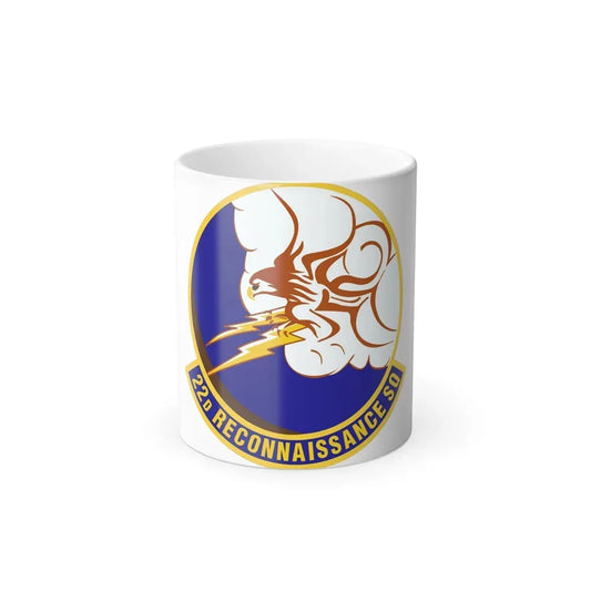22d Reconnaissance Squadron (U.S. Air Force) Color Changing Coffee Mug 11oz - Go Mug Yourself