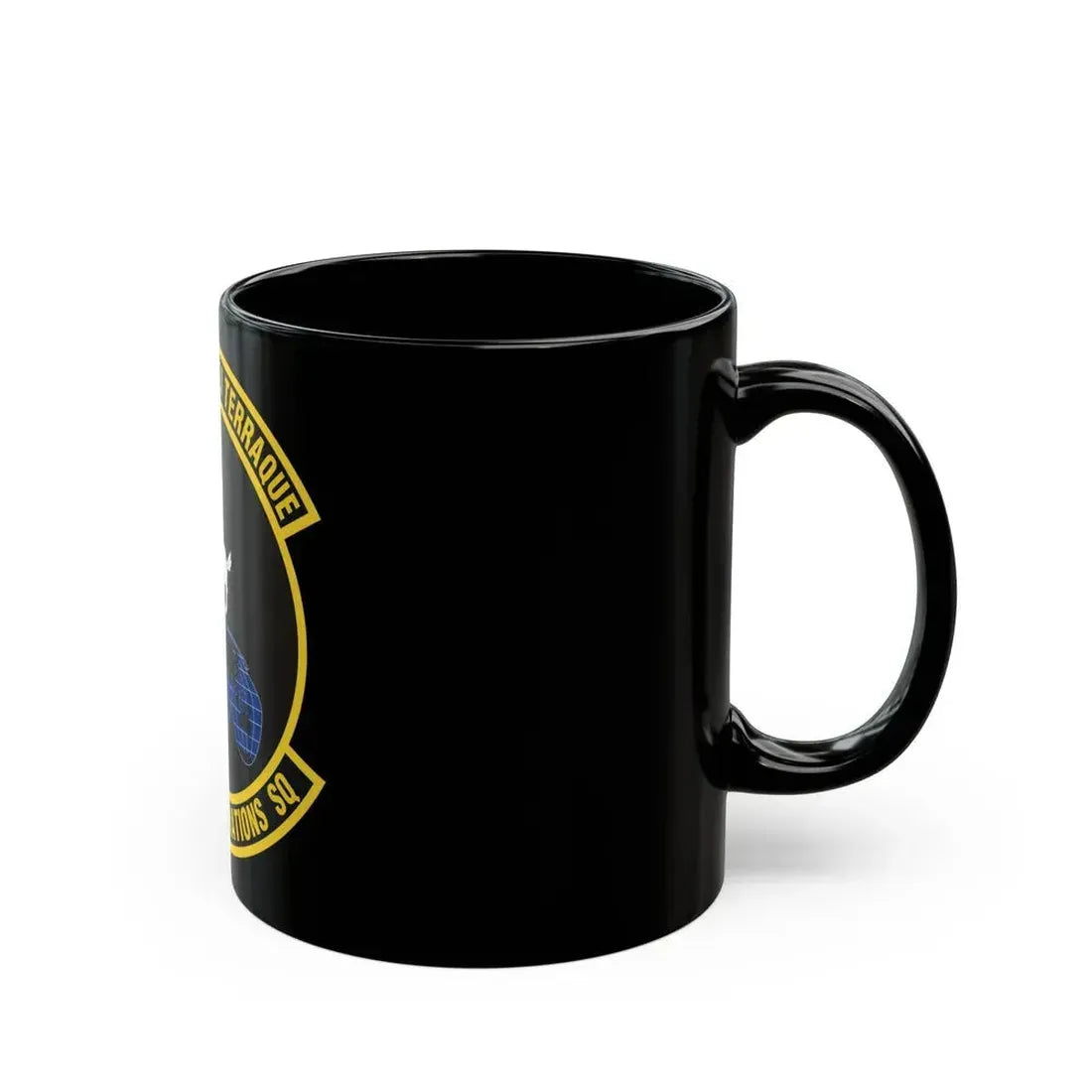 22d Space Operations Squadron (U.S. Air Force) Black Coffee Mug - Go Mug Yourself