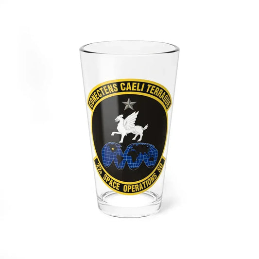 22d Space Operations Squadron (U.S. Air Force) Pint Glass 16oz 16oz - Go Mug Yourself