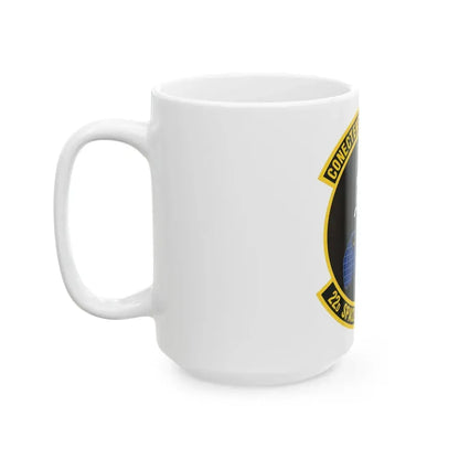 22d Space Operations Squadron (U.S. Air Force) White Coffee Mug - Go Mug Yourself