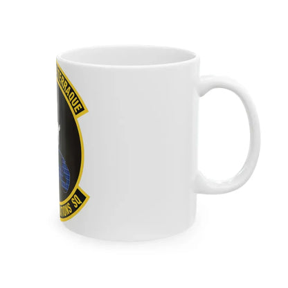 22d Space Operations Squadron (U.S. Air Force) White Coffee Mug - Go Mug Yourself