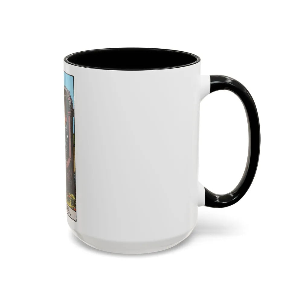 The Queen of Cups (Tarot Card) Accent Coffee Mug-Go Mug Yourself