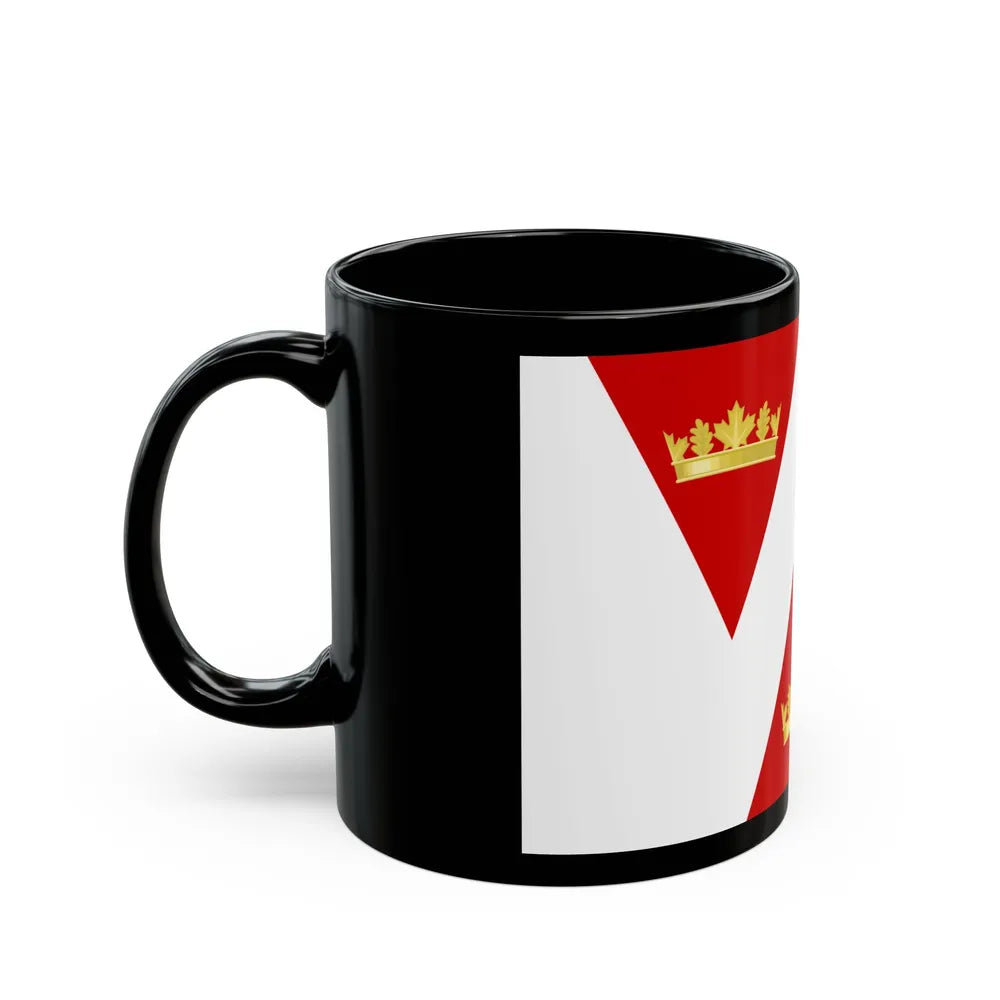 Flag of Wellington Ontario Canada - Black Coffee Mug-Go Mug Yourself