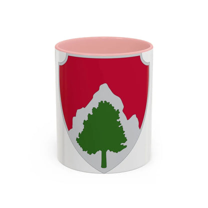 23 Engineer Battalion (U.S. Army) Accent Coffee Mug-11oz-Pink-Go Mug Yourself