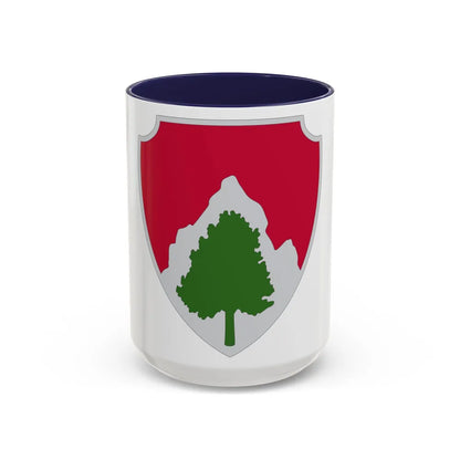 23 Engineer Battalion (U.S. Army) Accent Coffee Mug-15oz-Navy-Go Mug Yourself