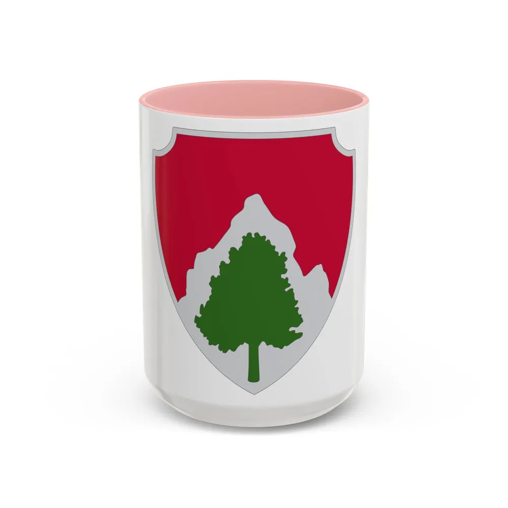 23 Engineer Battalion (U.S. Army) Accent Coffee Mug-15oz-Pink-Go Mug Yourself