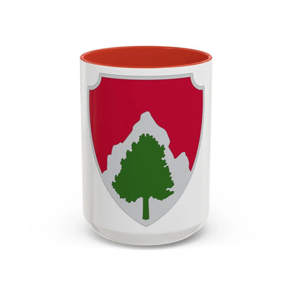 23 Engineer Battalion (U.S. Army) Accent Coffee Mug-15oz-Red-Go Mug Yourself