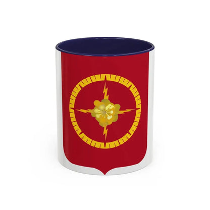 23 Field Artillery Battalion 2 (U.S. Army) Accent Coffee Mug 11oz Navy - Go Mug Yourself