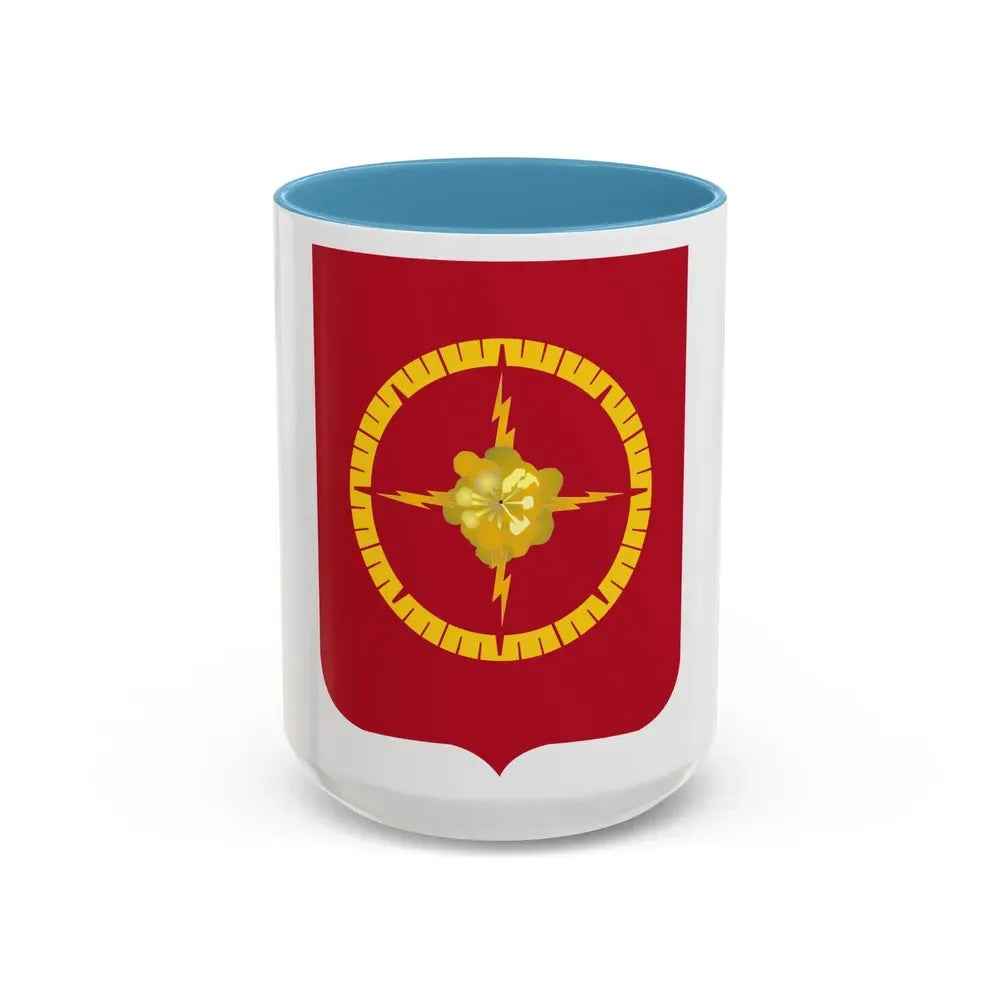 23 Field Artillery Battalion 2 (U.S. Army) Accent Coffee Mug 15oz Light Blue - Go Mug Yourself