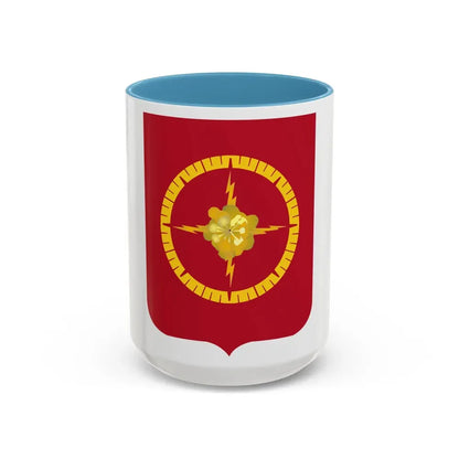 23 Field Artillery Battalion 2 (U.S. Army) Accent Coffee Mug 15oz Light Blue - Go Mug Yourself