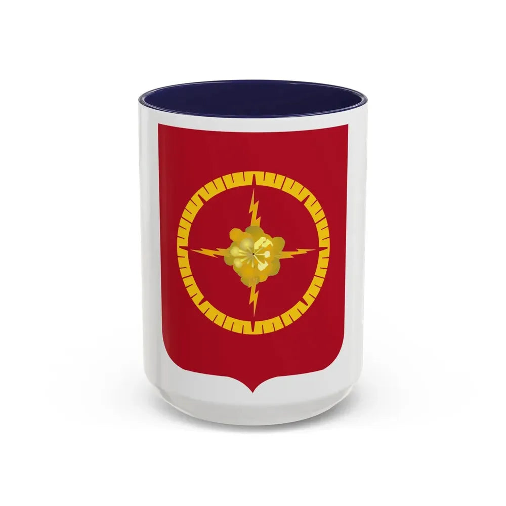 23 Field Artillery Battalion 2 (U.S. Army) Accent Coffee Mug 15oz Navy - Go Mug Yourself