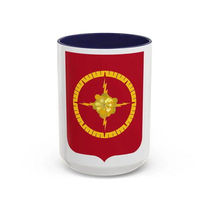23 Field Artillery Battalion 2 (U.S. Army) Accent Coffee Mug 15oz Navy - Go Mug Yourself