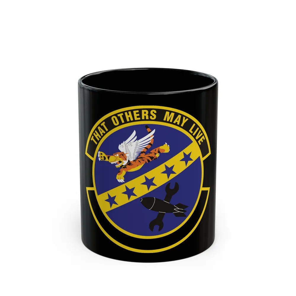 23 Maintenance Sq ACC (U.S. Air Force) Black Coffee Mug-11oz-Go Mug Yourself