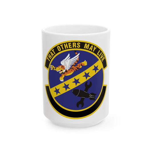 23 Maintenance Sq ACC (U.S. Air Force) White Coffee Mug-15oz-Go Mug Yourself