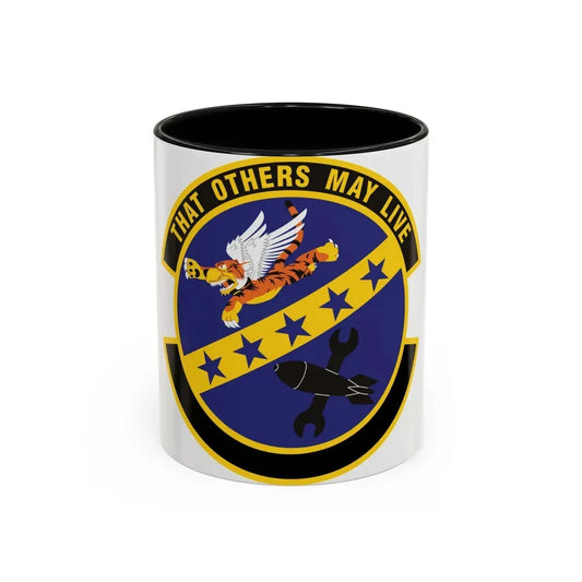 23 Maintenance Sq ACC (U.S. Air Force) Accent Coffee Mug 11oz Black - Go Mug Yourself