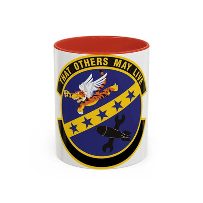 23 Maintenance Sq ACC (U.S. Air Force) Accent Coffee Mug 11oz Red - Go Mug Yourself