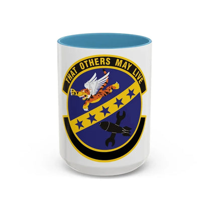 23 Maintenance Sq ACC (U.S. Air Force) Accent Coffee Mug 15oz Light Blue - Go Mug Yourself