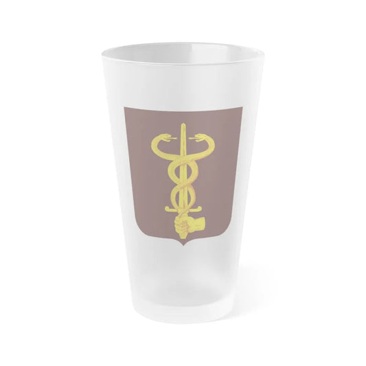 23 Medical Battalion 2 (U.S. Army) Frosted Pint Glass 16oz-Go Mug Yourself