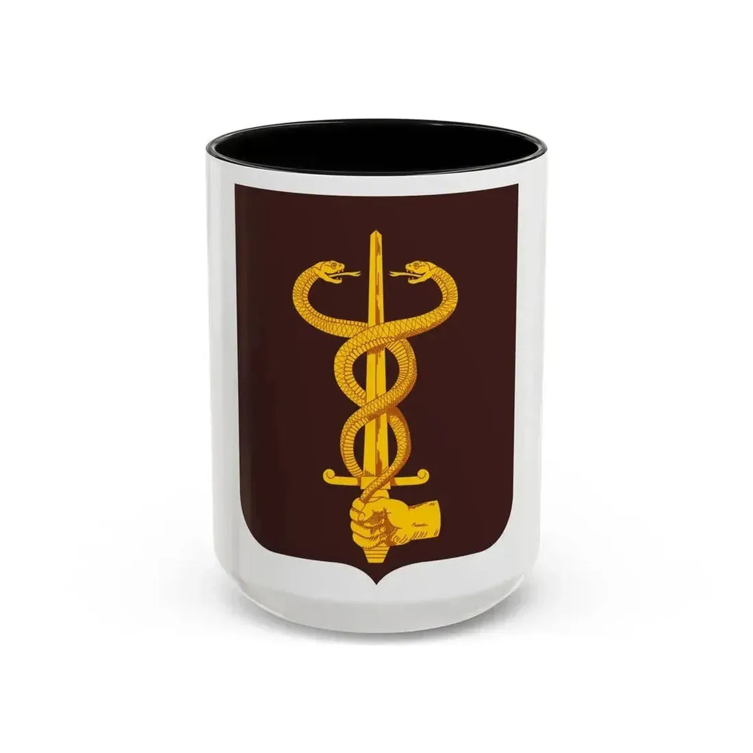23 Medical Battalion 2 (U.S. Army) Accent Coffee Mug 15oz Black - Go Mug Yourself
