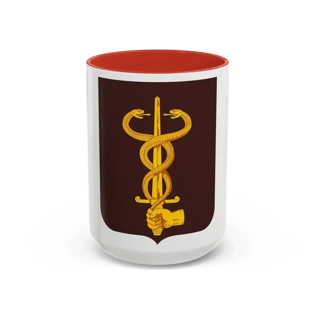 23 Medical Battalion 2 (U.S. Army) Accent Coffee Mug 15oz Red - Go Mug Yourself