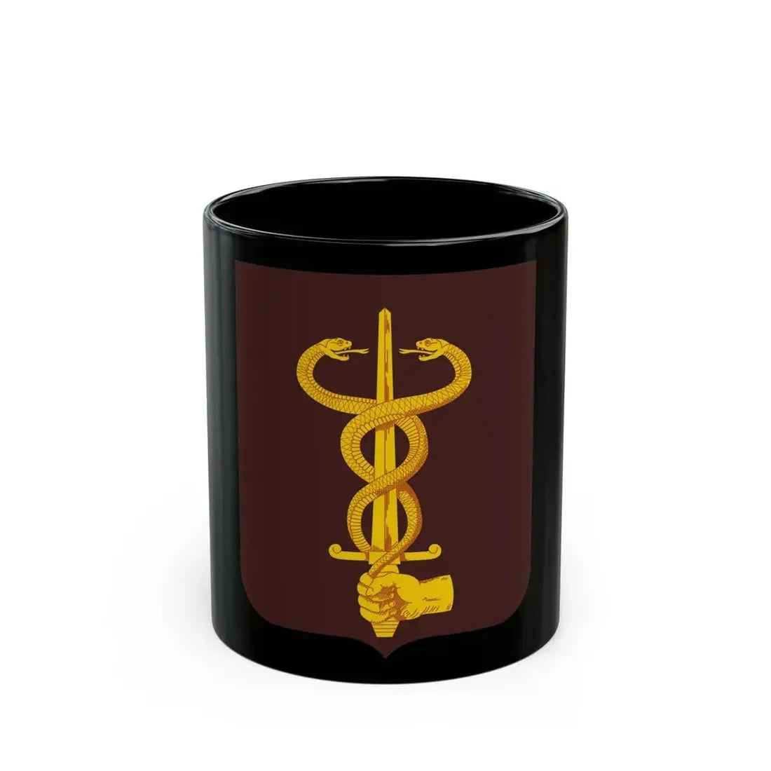 23 Medical Battalion 2 (U.S. Army) Black Coffee Mug 11oz - Go Mug Yourself