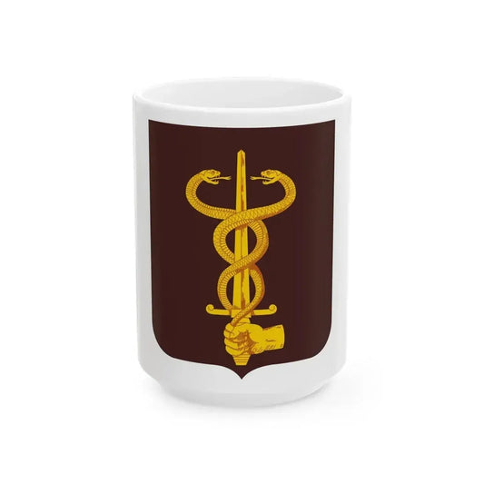 23 Medical Battalion 2 (U.S. Army) White Coffee Mug 15oz - Go Mug Yourself