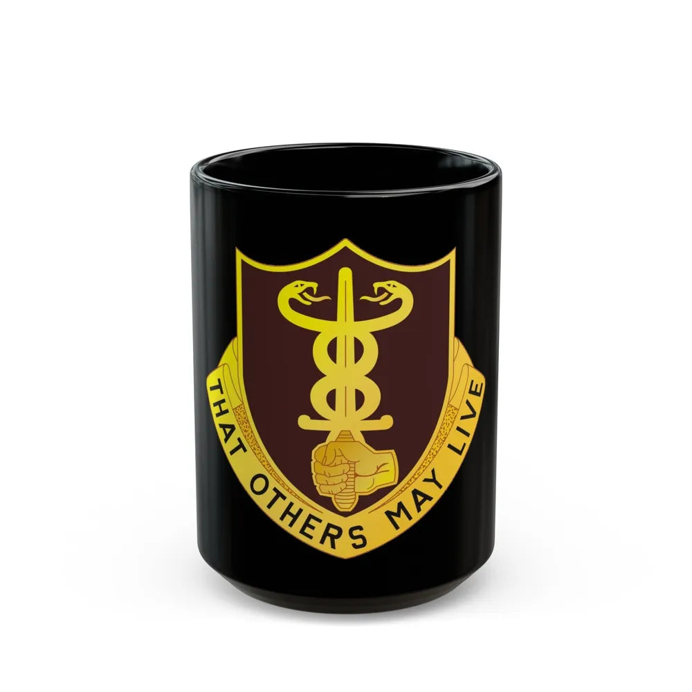 23 Medical Battalion (U.S. Army) Black Coffee Mug-15oz-Go Mug Yourself