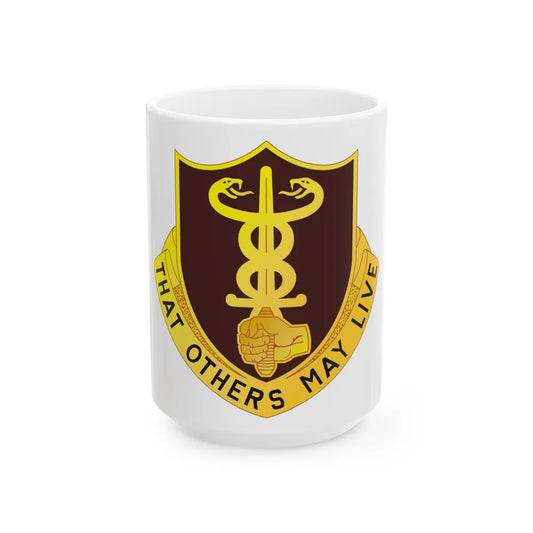 23 Medical Battalion (U.S. Army) White Coffee Mug-15oz-Go Mug Yourself