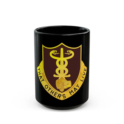 23 Medical Battalion (U.S. Army) Black Coffee Mug 15oz - Go Mug Yourself