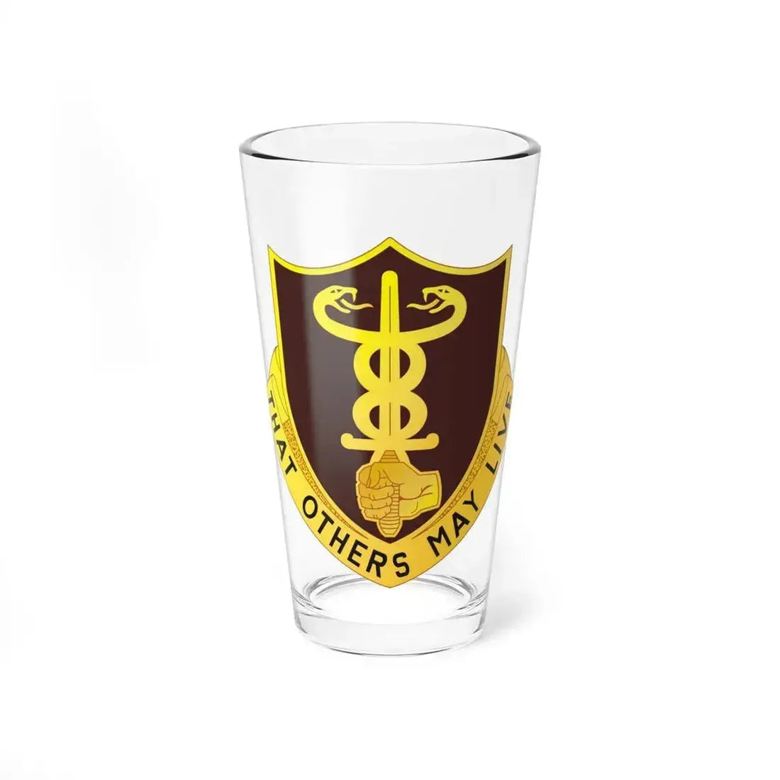 23 Medical Battalion (U.S. Army) Pint Glass 16oz 16oz - Go Mug Yourself