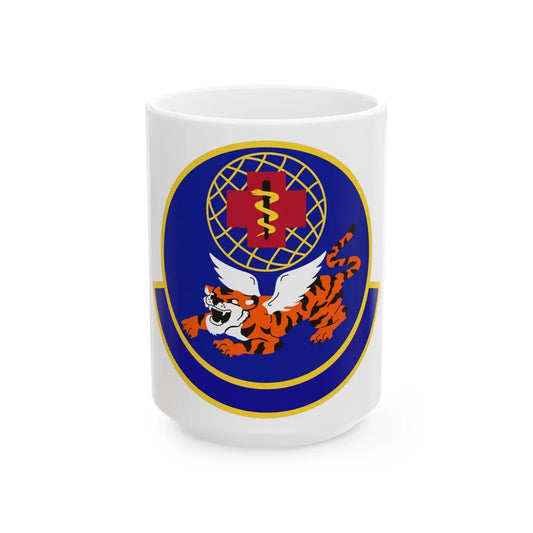 23 Operational Medical Readiness Squadron ACC (U.S. Air Force) White Coffee Mug-15oz-Go Mug Yourself