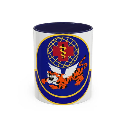 23 Operational Medical Readiness Squadron ACC (U.S. Air Force) Accent Coffee Mug 11oz Navy - Go Mug Yourself