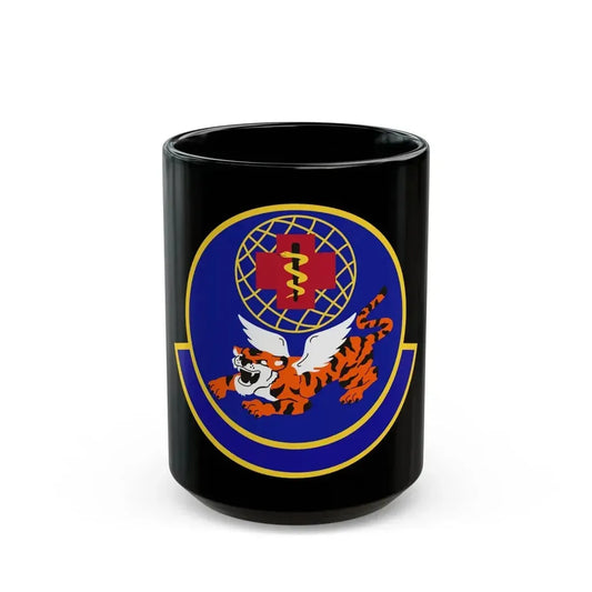 23 Operational Medical Readiness Squadron ACC (U.S. Air Force) Black Coffee Mug 15oz - Go Mug Yourself