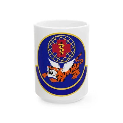 23 Operational Medical Readiness Squadron ACC (U.S. Air Force) White Coffee Mug 15oz - Go Mug Yourself