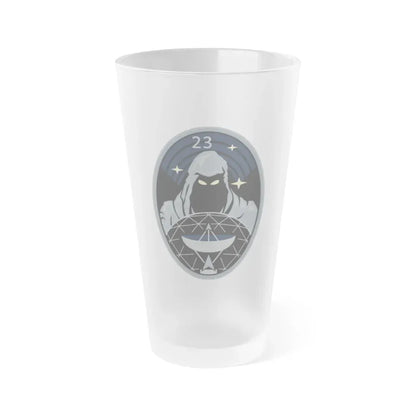 23 Space Operations Squadron (U.S. Space Force) Frosted Pint Glass 16oz Default Title - Go Mug Yourself