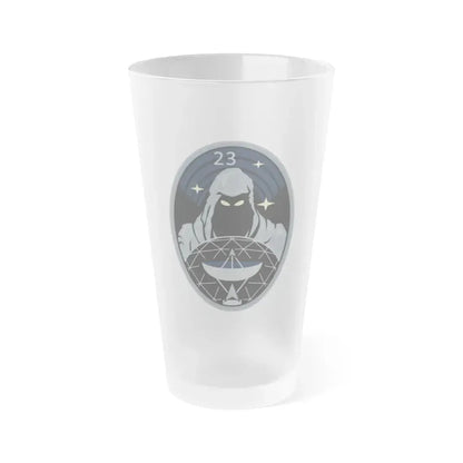 23 Space Operations Squadron (U.S. Space Force) Frosted Pint Glass 16oz Default Title - Go Mug Yourself